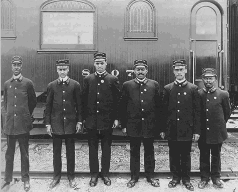 Members of the Brotherhood of Sleeping Car Porters.